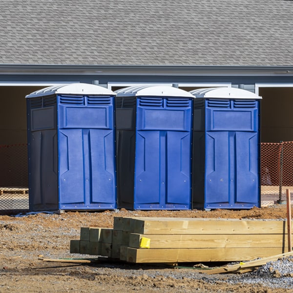 what is the maximum capacity for a single porta potty in Kuna